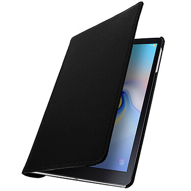 Avizar Housse Samsung Galaxy Tab A 10.5 Etui Ajustable Support Orientable 360° Noir pas cher