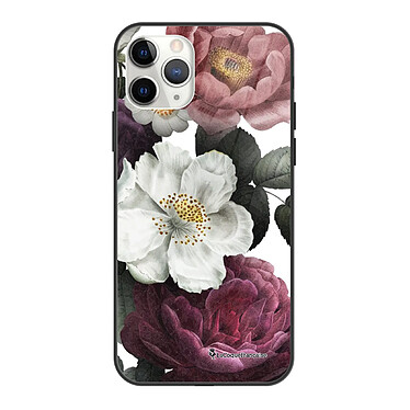 LaCoqueFrançaise Coque iPhone 12 Pro Max Coque Soft Touch Glossy Fleurs roses Design