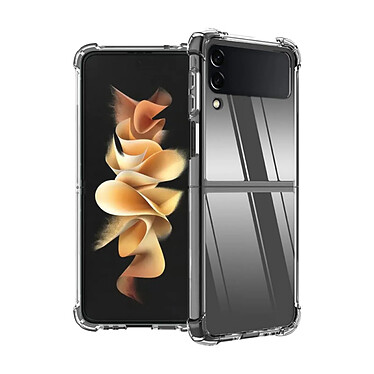 Avis Evetane Coque Samsung Galaxy Z Flip 3 Anti-Chocs avec Bords Renforcés en silicone transparente Motif
