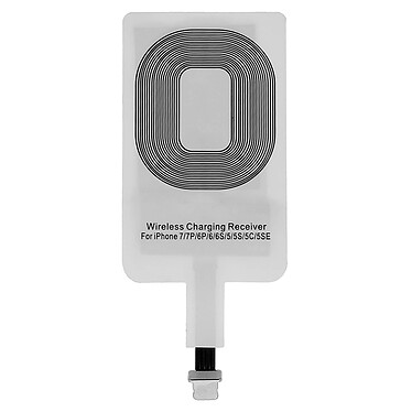 Avizar Kit De Transformation QI Apple Charge Sans fil Par Induction Lightning - Blanc