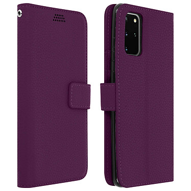 Avizar Housse Samsung Galaxy S20 Plus Étui Folio Porte carte Support Vidéo - violet