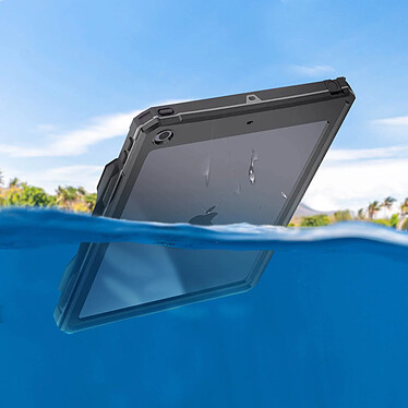 Avis Redpepper Coque Intégrale pour iPad 7 2019 , 8 2020 et 9 2021 Waterproof IP68  Contour Noir