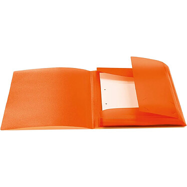 Avis HERMA Chemise 3 Rabats à élastiques, PP, A4, orange translucide