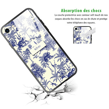 Avis LaCoqueFrançaise Coque iPhone 7/8/ iPhone SE 2020/ 2022 Coque Soft Touch Glossy Botanic Rêve Design