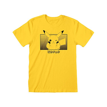 Pokémon - T-Shirt Pikachu Katakana - Taille L