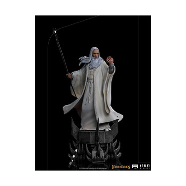 Le Seigneur des Anneaux - Statuette 1/10 BDS Art Scale Saruman 29 cm pas cher