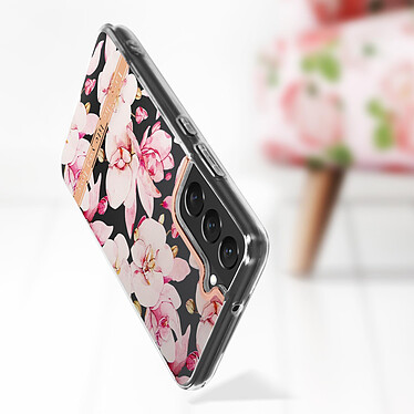 Acheter Avizar Coque pour Samsung Galaxy S22 Dos Rigide Contour Silicone  Motif Fleurs Roses