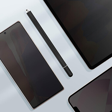 Avizar Stylet Universel pour Smartphone et Tablette Pointe ultra-fine Haute précision  Noir pas cher