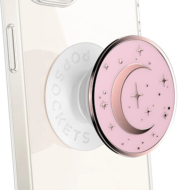 Popsockets PopGrip Dainty Cosmic Poignée Maintien Support Fixation adhésive Rose Poudré