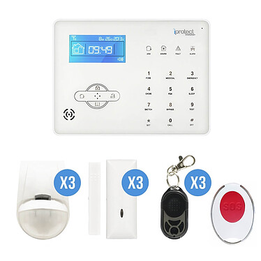 Iprotect Evolution - Kit Alarme GSM 14