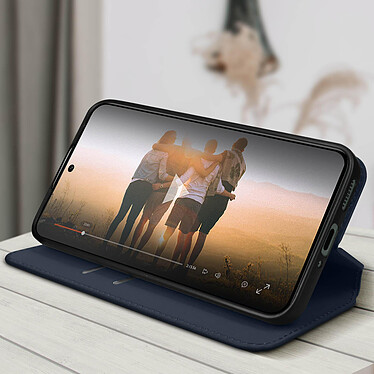 Acheter Avizar Housse pour Xiaomi 13 clapet magnétique porte-carte Support vidéo  Bleu
