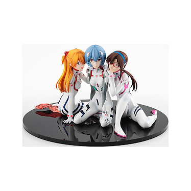 Evangelion : 3.0+1.0 Thrice Upon a Time - Statuette 1/8 Asuka/Rei/Mari: Newtype Cover Ver.