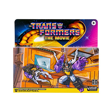 The Transformers : The Movie - Figurine Retro Shrapnel 14 cm pas cher
