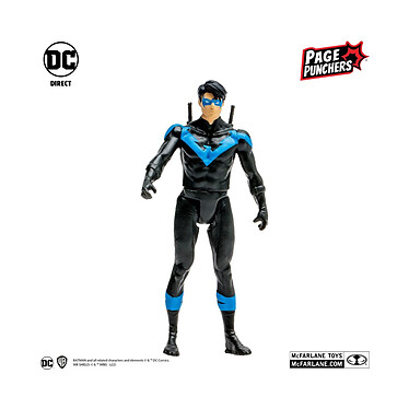 Acheter DC Direct - Figurine et comic book Page Punchers Nightwing (DC Rebirth) 8 cm