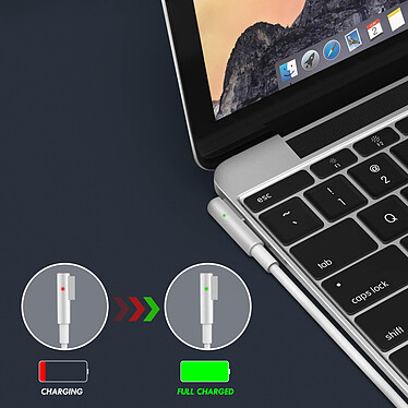 Acheter LinQ Chargeur Mural MagSafe pour MacBook Air 45W Recharge Rapide Compact AP-45  Blanc