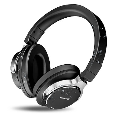 Casque Sans Fil Technologie Anti-Bruit Port Confortable Swissten Noir