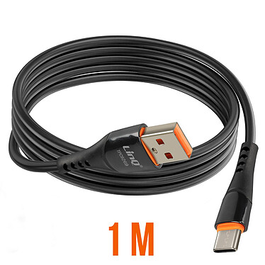 Acheter LinQ Câble USB vers USB C 3A Charge et Synchronisation Longueur 1m Noir