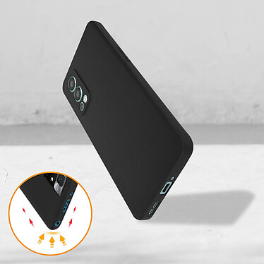 Avis Avizar Coque OnePlus Nord 2 Résistante Silicone Gel Flexible Fine Légère Noir