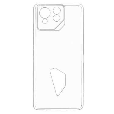 Avizar Coque pour Asus ROG Phone 8 5G et 8 Pro 5G Caméra Protégée Silicone Transparent