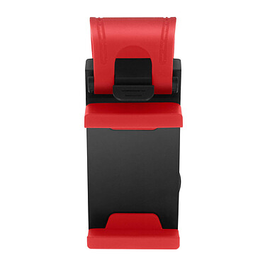 Avizar Support Voiture Smartphone Fixation Volant Design Compact Rouge et Noir