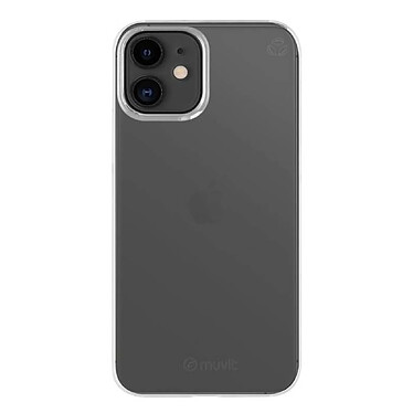 Muvit Coque pour iPhone 12 Pro Max RECYCLETEK Rigide Transparent