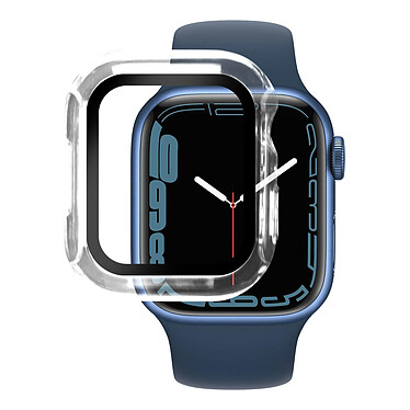 Avis Avizar Coque Apple Watch Serie 7 (45mm) Rigide Finition Soft-touch Enkay transparent