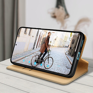 Acheter Avizar Housse pour Xiaomi Redmi Note 11 Pro Plus Clapet Portefeuille Fonction Support Vidéo  doré