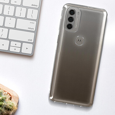 Acheter Avizar Coque pour Motorola Moto G51 5G Silicone Souple Ultra-Fin 0.3mm  Transparent