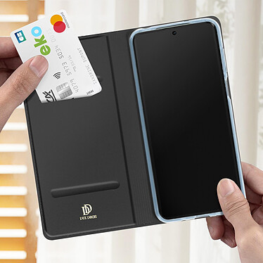 Avis Dux Ducis Étui pour Xiaomi Redmi Note 12 4G et 12 5G Clapet Porte-carte Support Vidéo  Noir