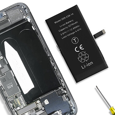 Avis Clappio Batterie Decode PCB Version pour iPhone 14 3279mAh Noir