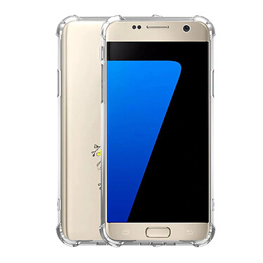Avis LaCoqueFrançaise Coque Samsung Galaxy S7 Silicone antichocs Solides coins renforcés  transparente Motif Fleurs Cerisiers