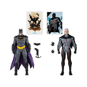 Avis DC Collector - Pack de 2 Figurines DC Collector Omega (Unmasked) & Batman (Bloody)(Gold Label)