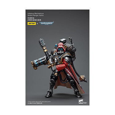 Warhammer 40k - Figurine 1/18 Adeptus Mechanicus Skitarii Ranger Alpha pas cher