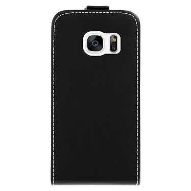 Acheter Avizar Housse Samsung Galaxy S7 Étui Clapet Vertical Porte-carte Antichocs - Noir