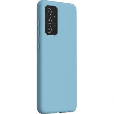 BigBen Connected Coque pour Galaxy A52/A52s Rigide en Silicone Soft Touch Bleu