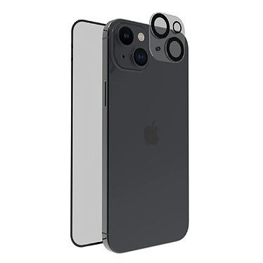 Tiger Pack Protecteur de caméra + Protège-écran pour iPhone 15 Plus en Verre Recyclé Transparent