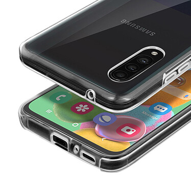 Avizar Coque Samsung Galaxy A90 5G Protection Arrière Rigide Avant Souple transparent pas cher