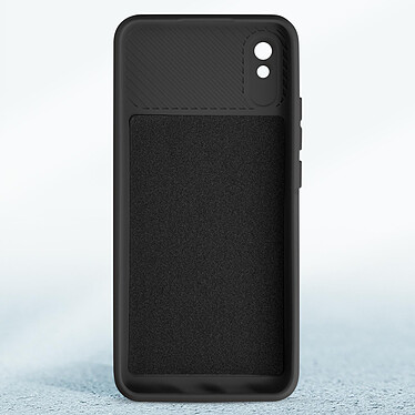 Acheter Avizar Coque pour Xiaomi Redmi 9A et 9AT Silicone Souple Cache Caméra Coulissant  Noir