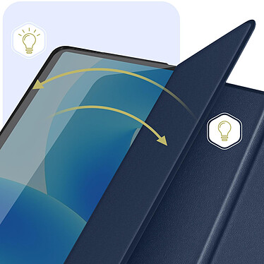 Avizar Housse pour Huawei MatePad 11.5 Clapet Trifold Support video / clavier Mise en Veille  Bleu Nuit pas cher