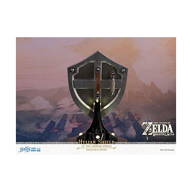Avis The Legend of Zelda Breath of the Wild - Statuette Hylian Shield Collector's Edition 29 cm