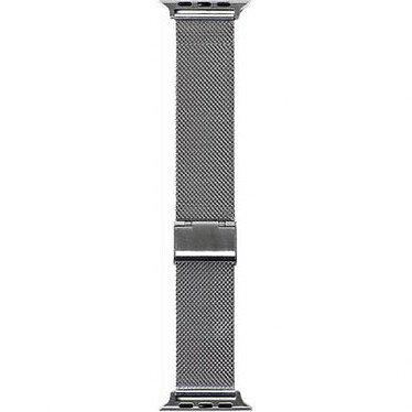 BigBen Connected Bracelet Acier pour Apple Watch 42-44-45-49mm Argent