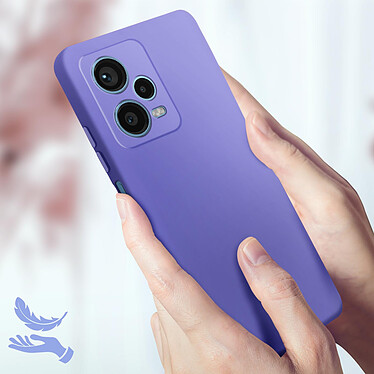 Acheter Avizar Coque pour Xiaomi Redmi Note 12 Pro Silicone Semi-rigide Finition Douce au Toucher Fine  Violet