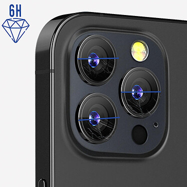 Avis 3mk 4x Films Caméra pour iPhone 13 Pro Max Verre Flexible 6H  Transparent