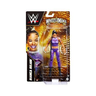WWE - Figurine WrestleMania Bianca Belair 15 cm pas cher