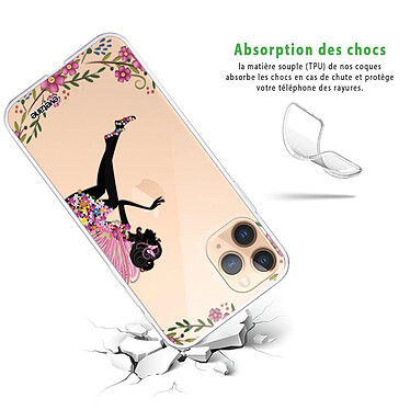 Avis Evetane Coque iPhone 11 Pro Max 360 intégrale transparente Motif Fée Fleurale Tendance