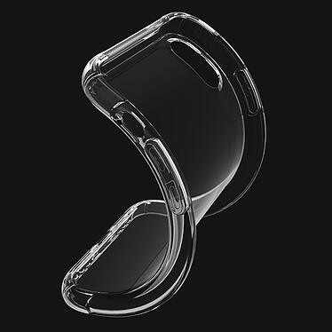 Evetane Coque iPhone X/Xs silicone transparente Motif transparente Motif ultra resistant pas cher