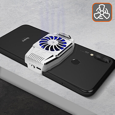 Avis LinQ Refroidisseur Smartphone Réglable Dissipateur de Chaleur CJF25  Argent