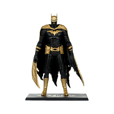 DC Multiverse - Figurine Batman of Earth-22 Infected (Dark Metal) Knightmare Edition (Gold Labe pas cher