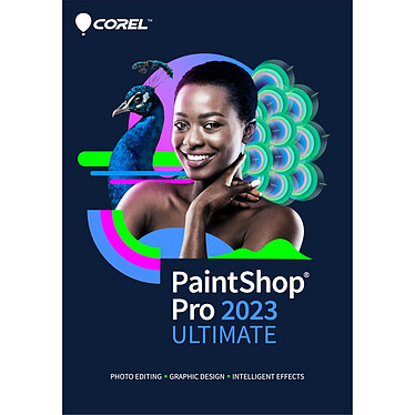 Corel PaintShop Pro 2023 Ultimate - Licence perpétuelle - 1 poste - A télécharger Logiciel de retouche photos (Multilingue, Windows)