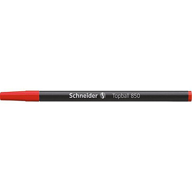 SCHNEIDER Recharge pour roller Topball 850 05 rouge x 10
